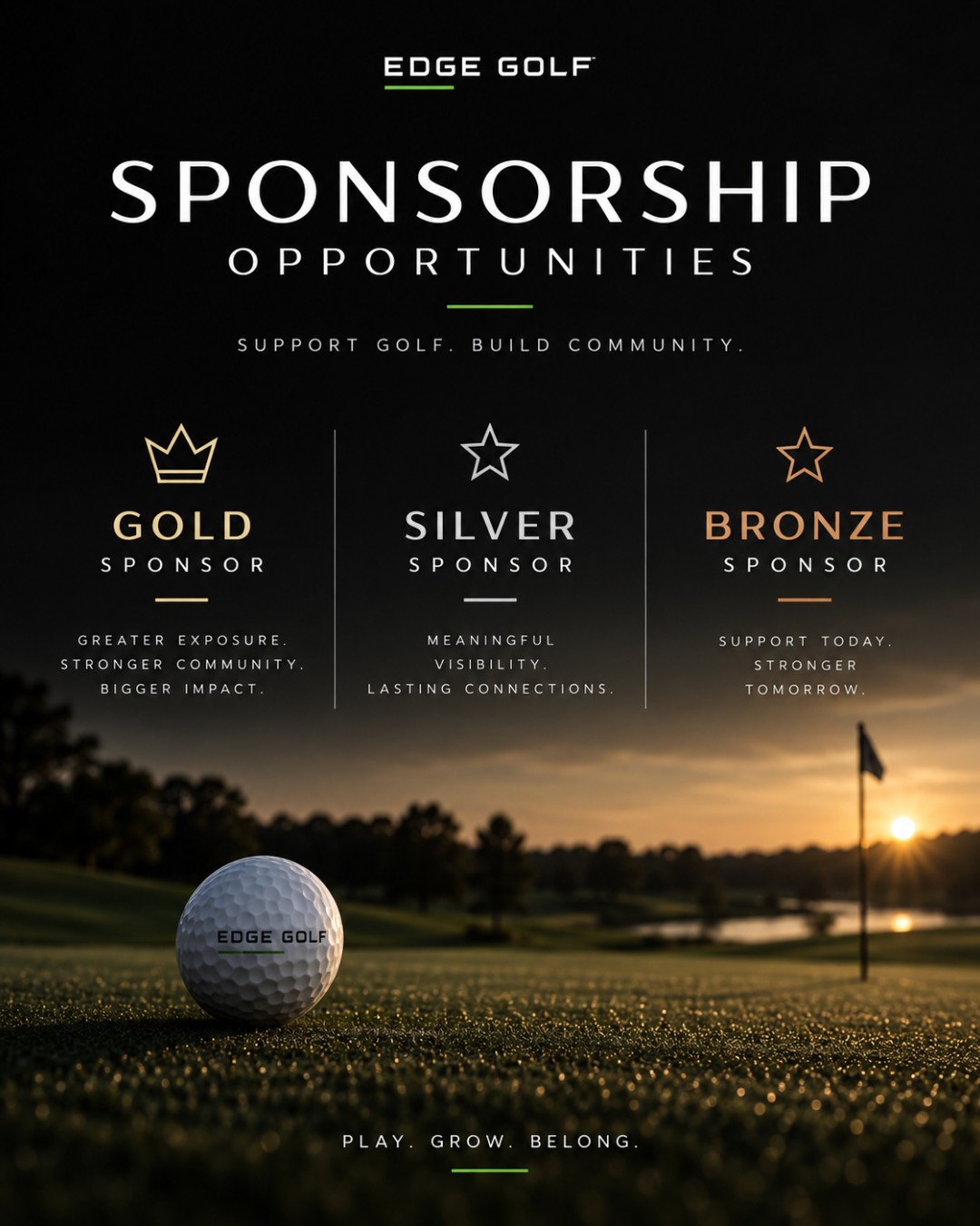 LEEWOOD GOLF CLUB GOLF OUTING — SPONSORSHIP OPPORTUNITIES